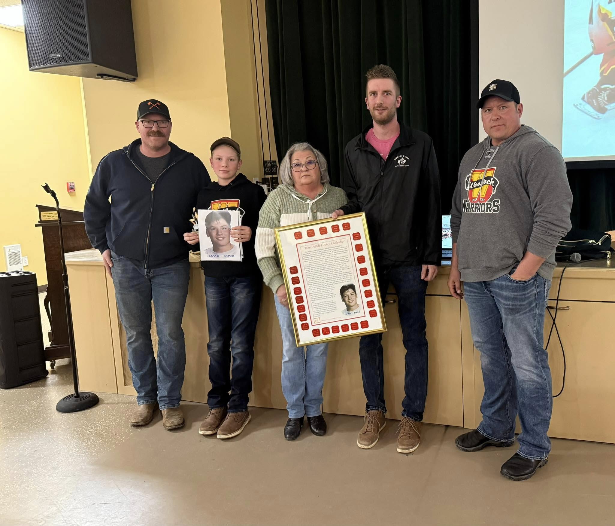 Kolten Fels - Derek Jolliffe Scholarship